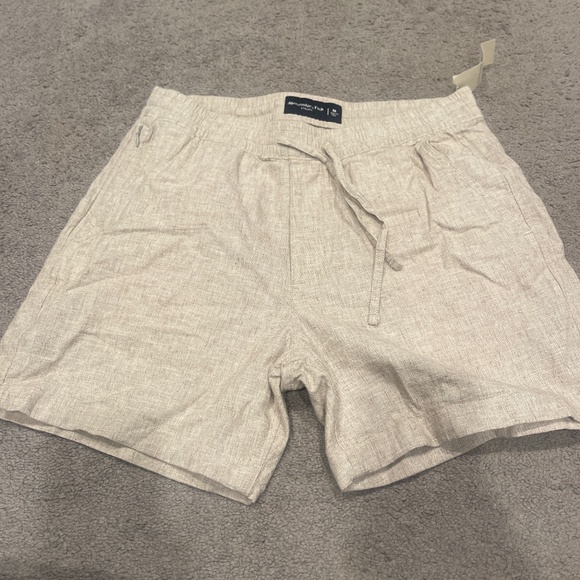 Men’s linen Abercrombie shorts - Picture 1 of 4